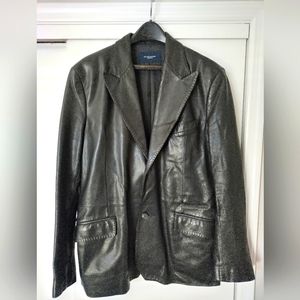Burberry Leather Blazer